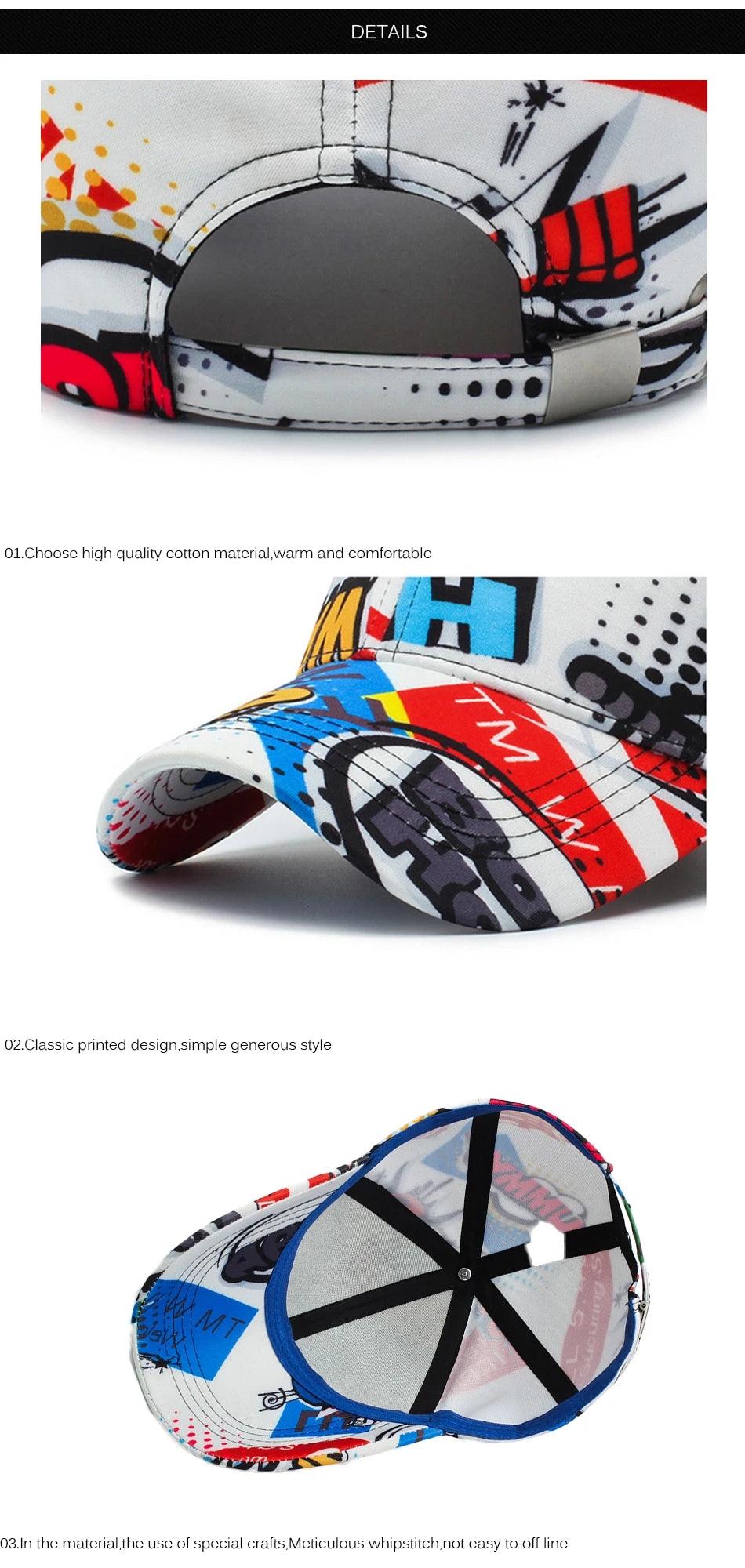 FS Brand White Street Graffiti Baseball Cap For Men Women Snapback Hip Hop Caps Cotton Summer Trucker Hat Casquette Homme 2026