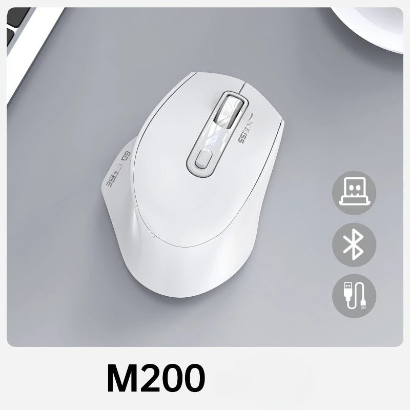 Káblová USB myš s RGB podsvietením, tichým ergonomickým dizajnom a nastaviteľným DPI pre stolný počítač, notebook, kanceláriu, gaming, domácnosť a každodennú prácu