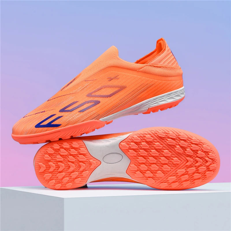 New Men's Soccer Shoes Match Football Boots Sneakers Non-Slip Grass Cleats High-Quality Futsal Indoor Hot-Selling High-Top Outdoor