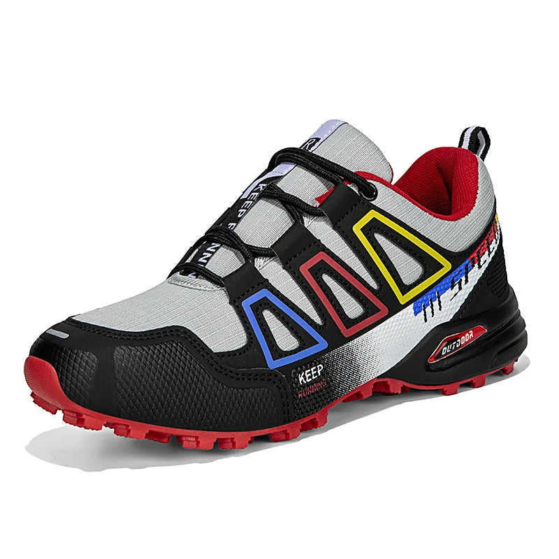 Men's Hiking Shoes Outdoor Sports Lace-Up Hiking Shoes Women's Hiking Sports Non-slip Hunting Tactical Sports Shoes