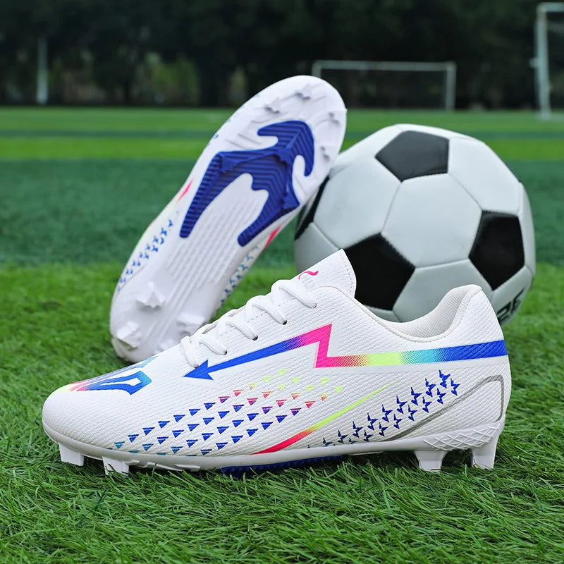 High Quality Men's Soccer Shoes for Society, Ultralight Turf Soccer Cleats Sneakers, Training Football Boots Chuteira Campo Sizes 35-45