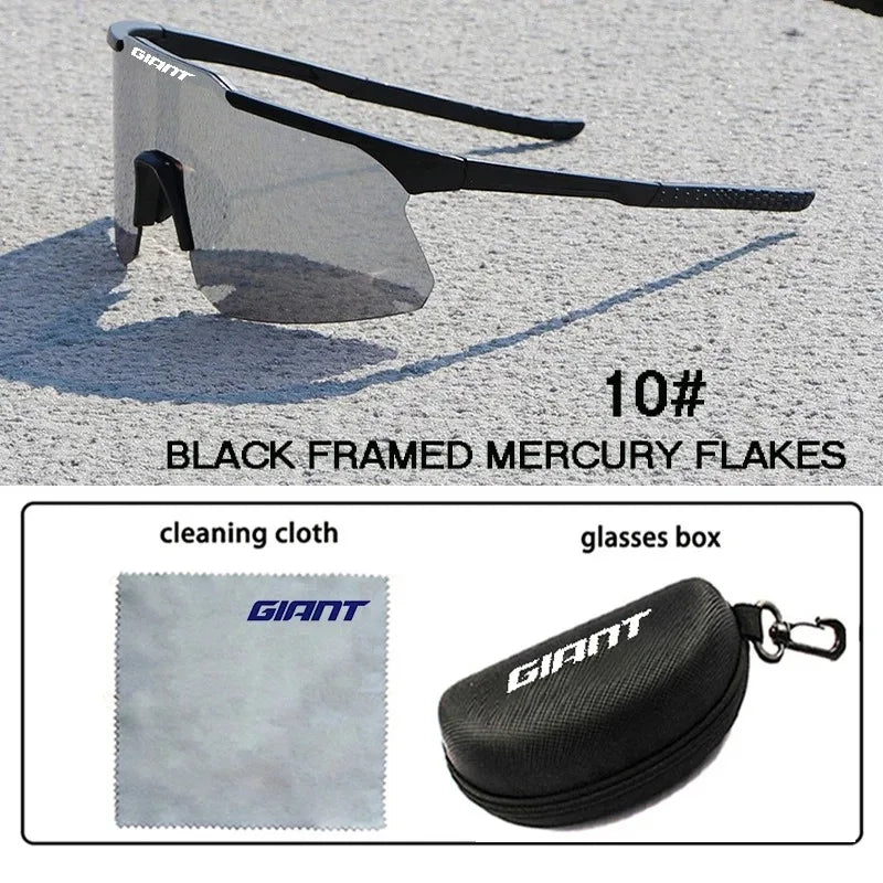 giant cycling sunglasses men and women MTB Road Bicycle cycling sunglasses Outdoor Lenses With case glasses Cycling goggles