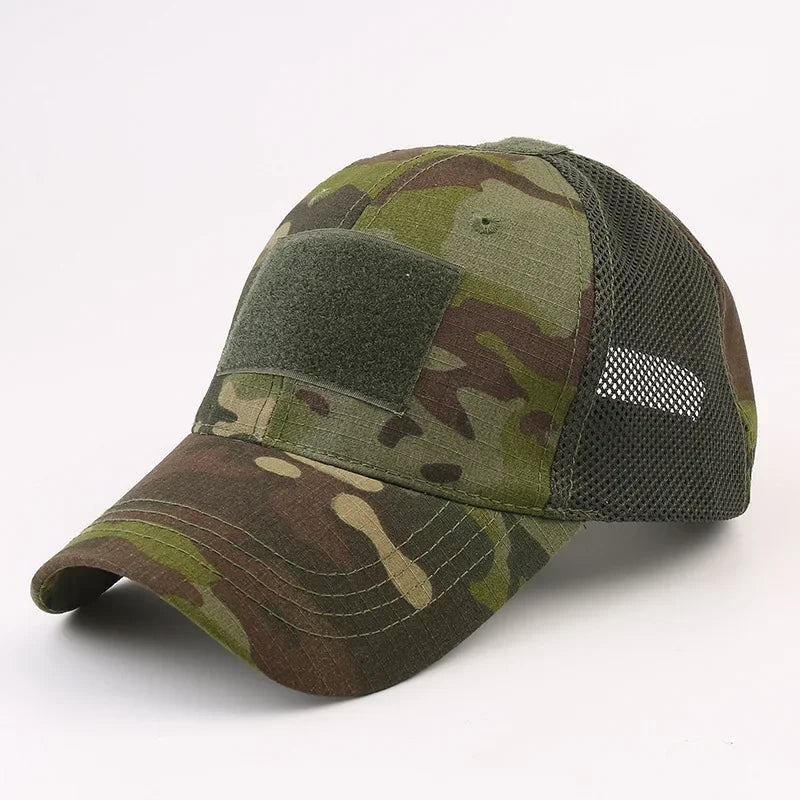 Unisex Sports Outdoor Sunscreen Quick-Drying Hat Men Casual Cap Female Unisex Camouflage Hunting Fishing Army Baseball Cap