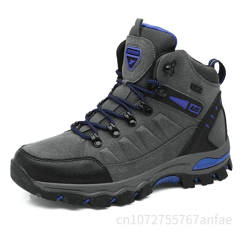 Couples Outdoor Hiking Shoes Comfortable Wear-Resistant Camping Climbing Mountain Shoes Breathable Sports Shoes Camping Boots