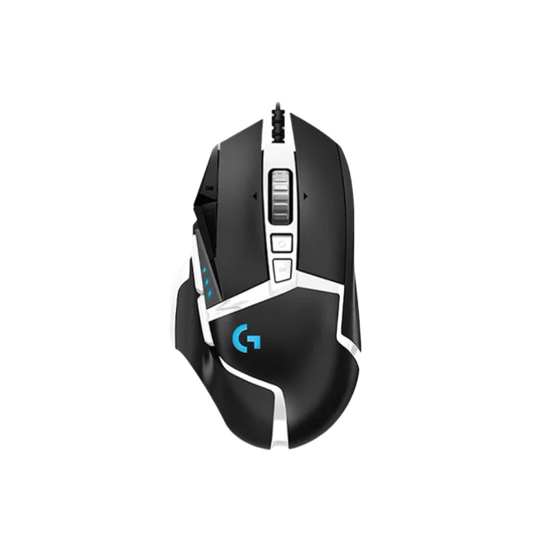 Logitech G502 HERO bedrade gamingmuis e-sports, mechanische muis, RGB-verlichting, instelbare balans, programmeerbare macro’s
