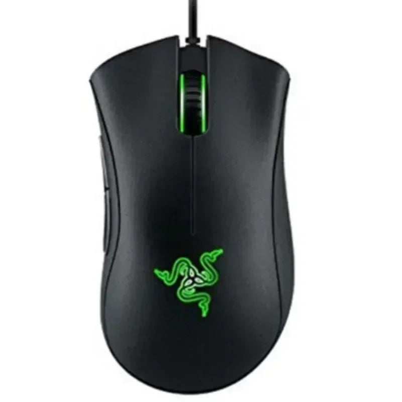 Razer DeathAdder Essential kablet gamingmus / kablet mus 6400DPI 5 uafhængige knapper til bærbar PC Gamer