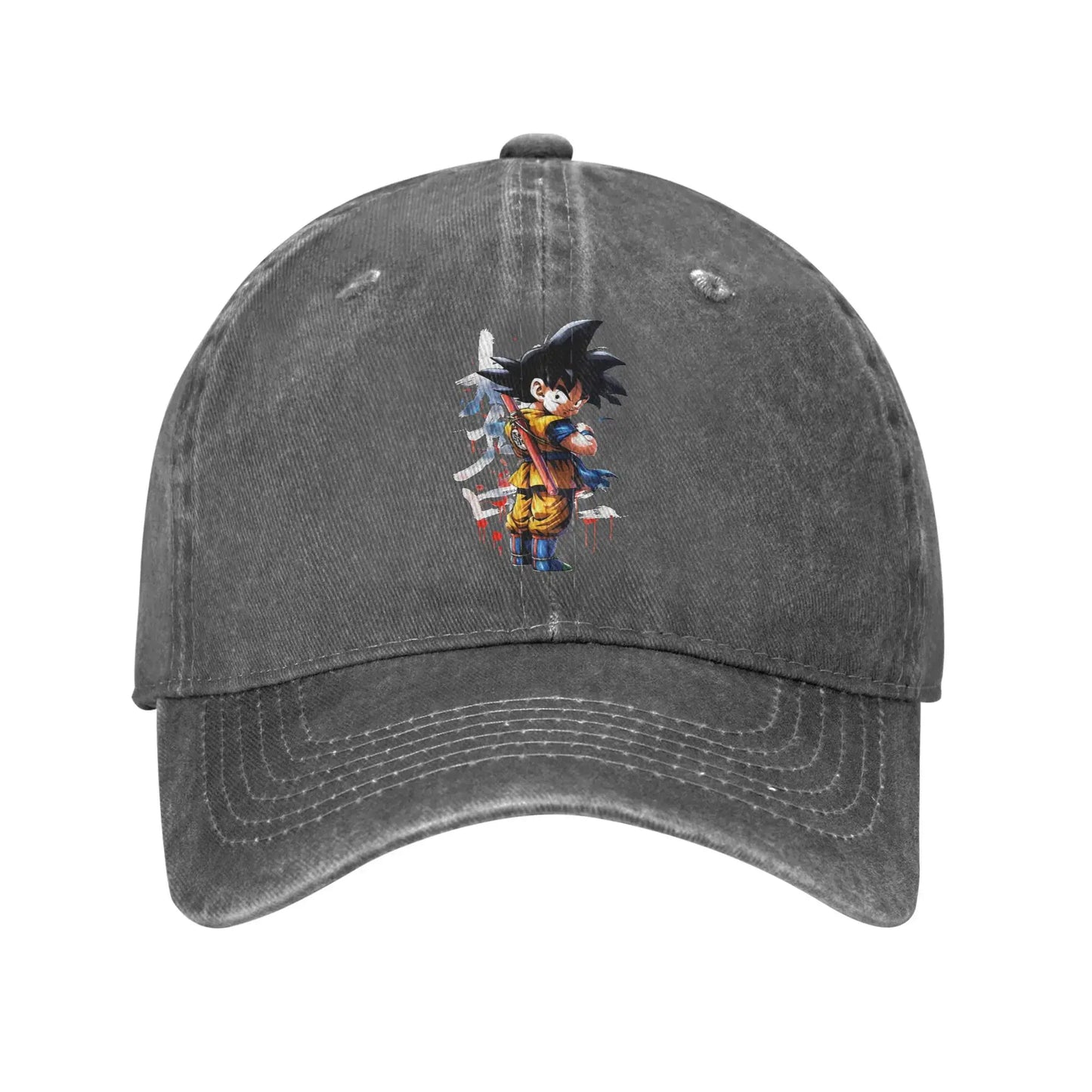 Produit gaming premium Fraquane, Dragon Ball Kakarot Goku Baseball Caps Vintage Distressed Denim Sun Cap Men Women Outdoor Workouts Unstructured Soft Caps Hat, produits de luxe, nouvelle génération, équipement gamer