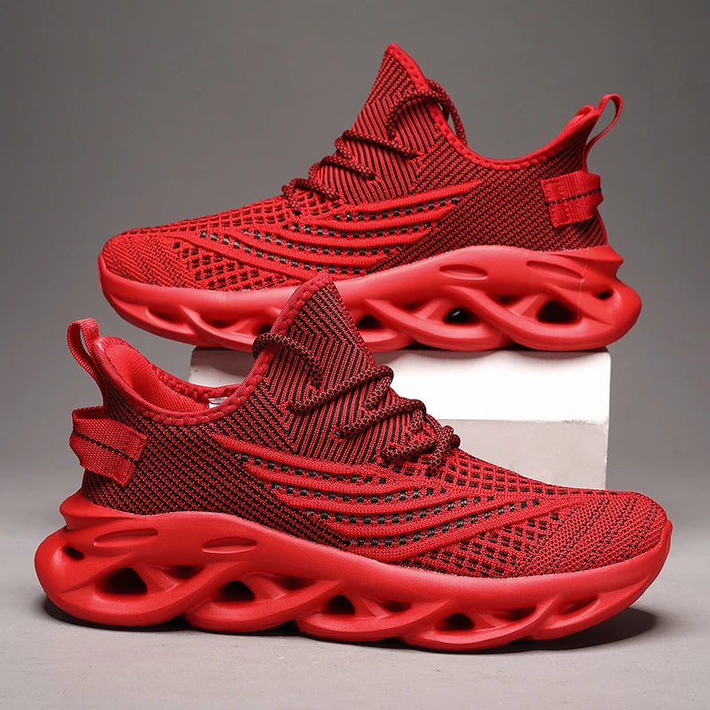Men Sneakers Comfortable Breathable Mesh Tennis Outdoor Sports Running Gym Jogging Shoes Flat Lightweight Walking Shoes for Men