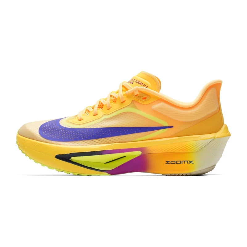 Nike Men's Shoes Zoom Fly 6 Sports Shoes Carbon Plate Running Shoes Cushioning Lightweight Racing Running Shoes