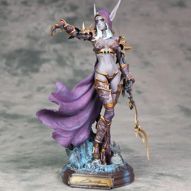 Φιγούρες δράσης Sylvanas Windrunner World Of Warcraft, Βασίλισσα των Απέθαντων, χειροποίητα μοντέλα συλλογής, διακοσμητικά, δώρα και παιχνίδια για παιδιά