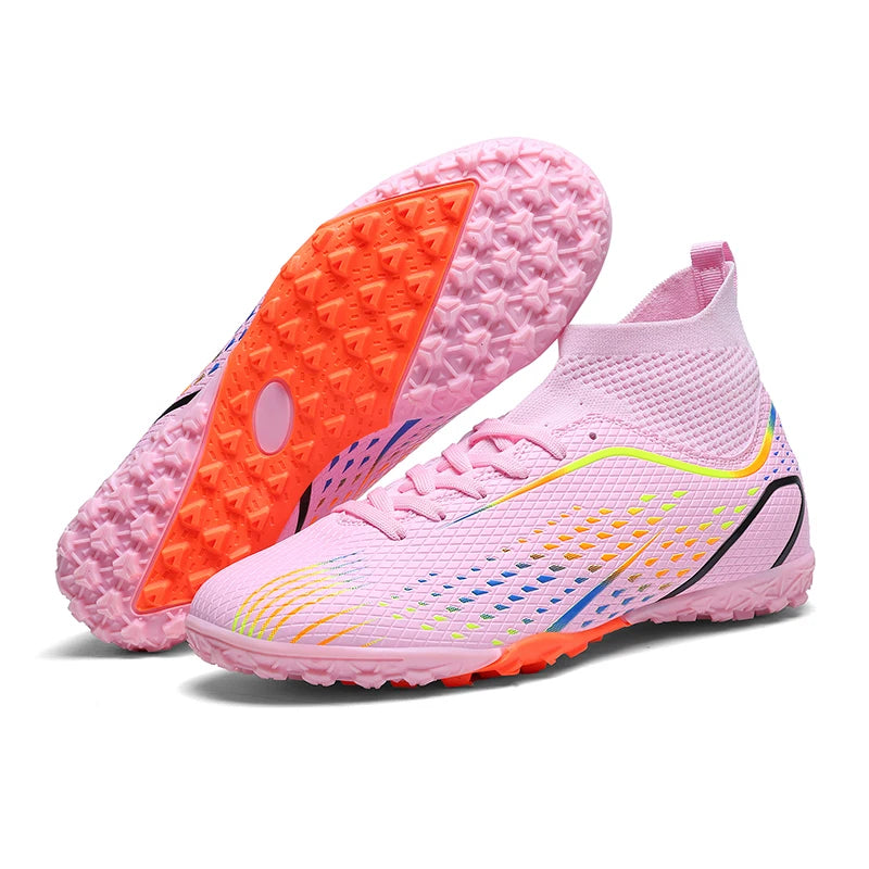 New Men's Soccer Shoes Hot Sale High-Quality Football Boots Women Unisex Futsal Cleats Ultralight Professional TF/FG Sneakers