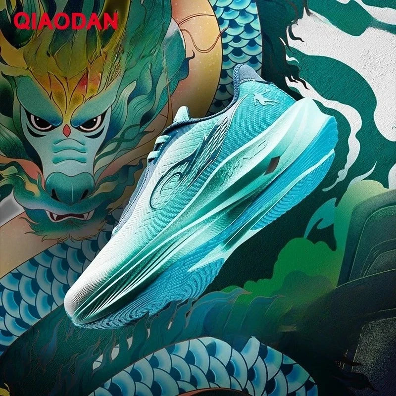 QIAODAN WIND 3TR Men's Marathon Running Shoes 2026 Thick Sole Cushioning Sport Shoes Male Gym Lightweight Sneakers QDB023252297