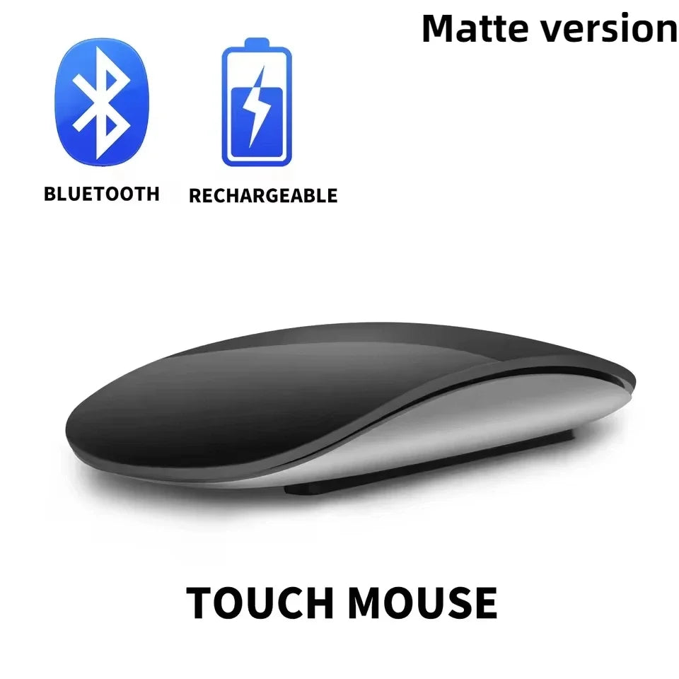 Безжична мишка Magic Dual Mode с Bluetooth, тънка, презареждаема и ергономична, за Macbook Air Pro, PC, лаптоп, компютър и ноутбук 2026