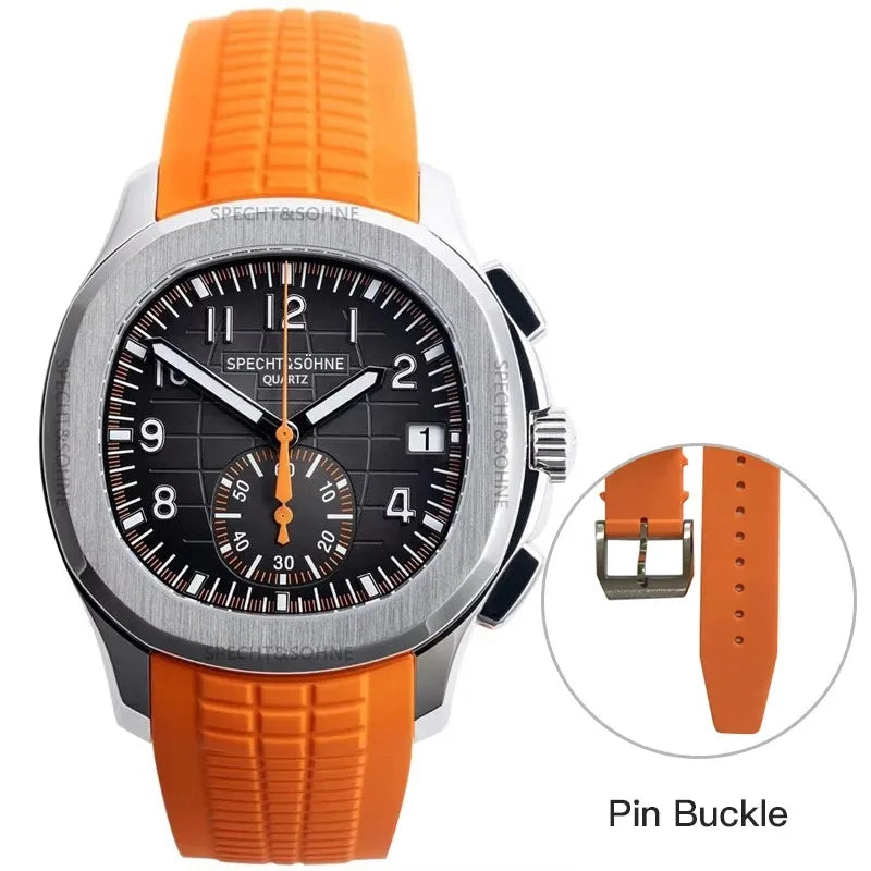2026 High Quality Men's Watches Luxury Brand Japan VD53 Chronograph Sports Classic 5167 Quartz Watch Stainless Steel Waterproof