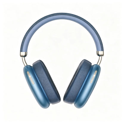 Casque de sport sans fil, casque Bluetooth avec microphone pour appels, coussinets d'oreille en tissu confortables