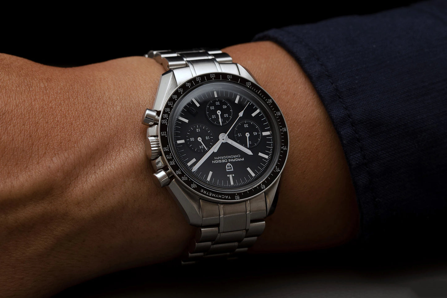 PAGANI DESIGN 2026 New Men's Watches Top Luxury Quartz Watch For Men Auto Date Speed Chronograph AR Sapphire Mirror Wrist watch