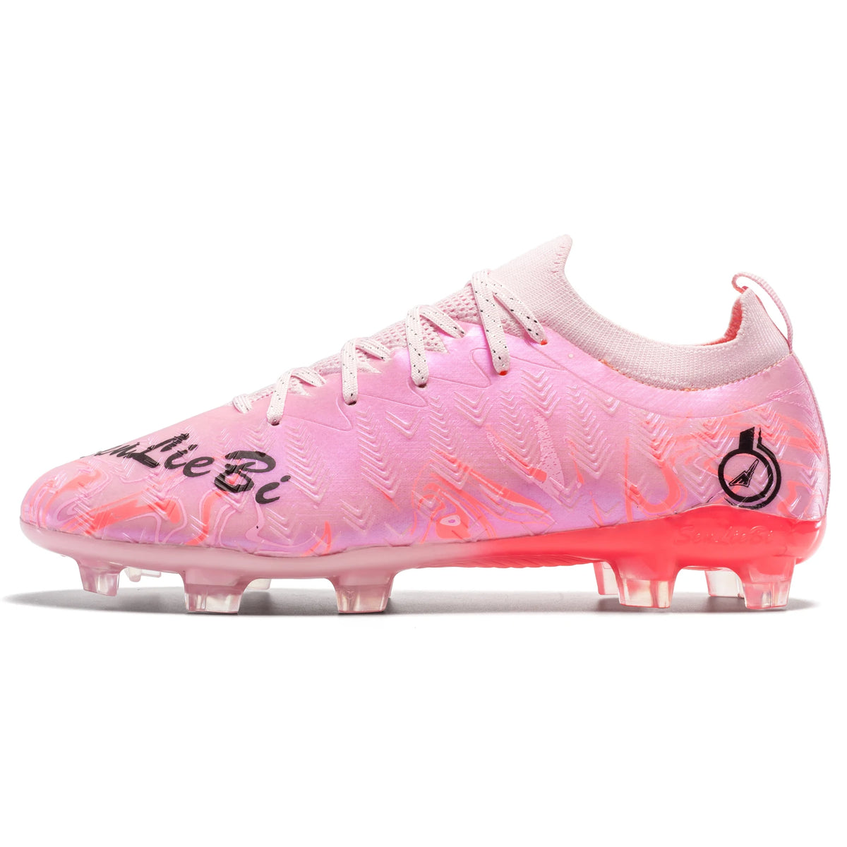 Men Professional Football Boots High-Top Soccer Cleats FG & TF Sneakers for Outdoor Training & Matches Multi-Color Wear-resistan