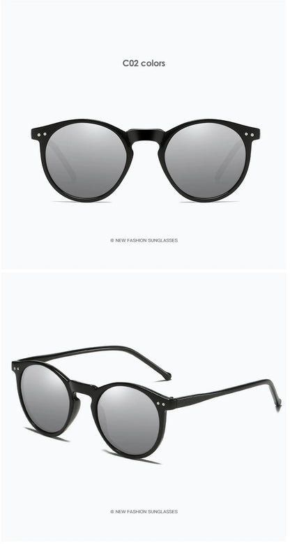 2025 Polarized Sunglasses Men Women Brand Designer Retro Round Sun Glasses Vintage Male Female Goggles UV400 Oculos Gafas De Sol