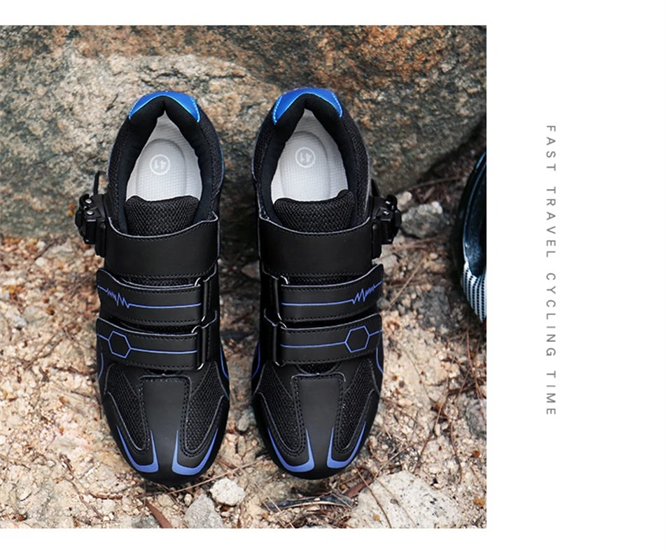 Professionelle selbstsichernde Fahrradschuhe für den Outdoor-Einsatz, MTB-Pedale, Fahrradschuhe, rutschfeste Sneaker, Rennradschuhe, SPD-Cleat-Schuhe