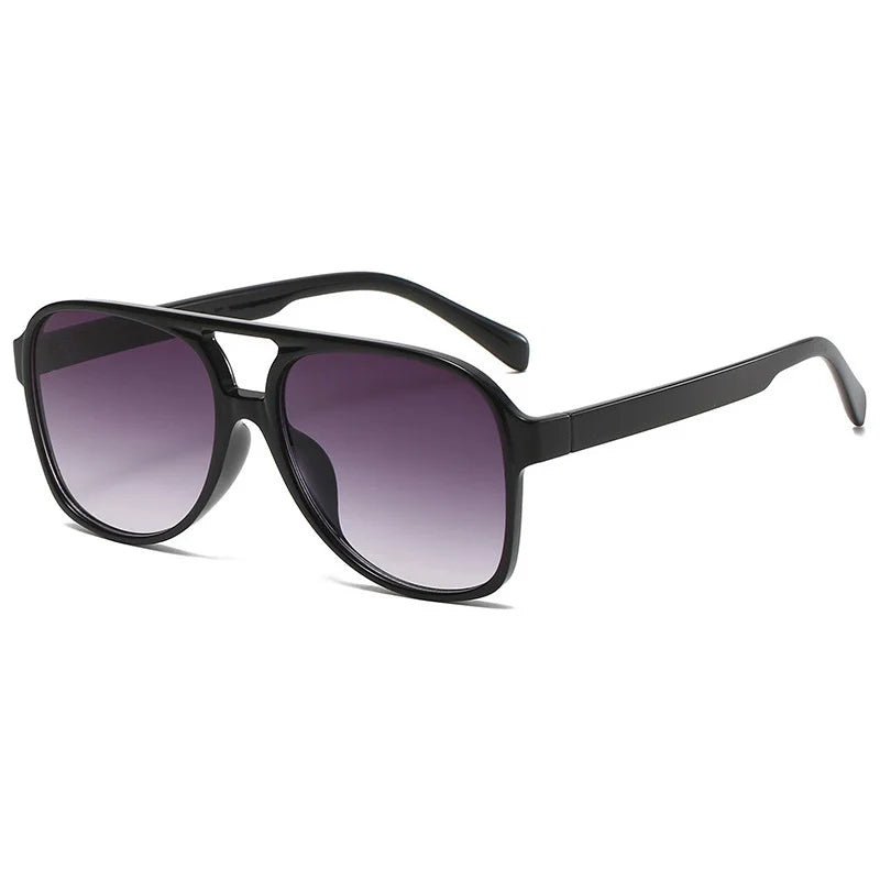 Vintage Oversized Sunglasses Woman Fashion Brand Big Frame Sun Glasses Female Candy Colors Ins Style Aviation Oculos De Sol