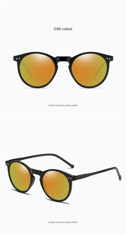 2025 Polarized Sunglasses Men Women Brand Designer Retro Round Sun Glasses Vintage Male Female Goggles UV400 Oculos Gafas De Sol