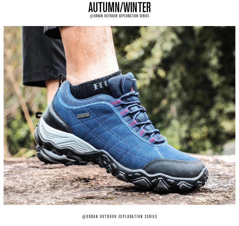 HUMTTO Pantofi de drumeție pentru bărbați, pantofi respirabili pentru sporturi în aer liber, pantofi de alpinism, pantofi de vânătoare pentru femei, adidași de trekking, ghete până la gleznă, pantofi tactici