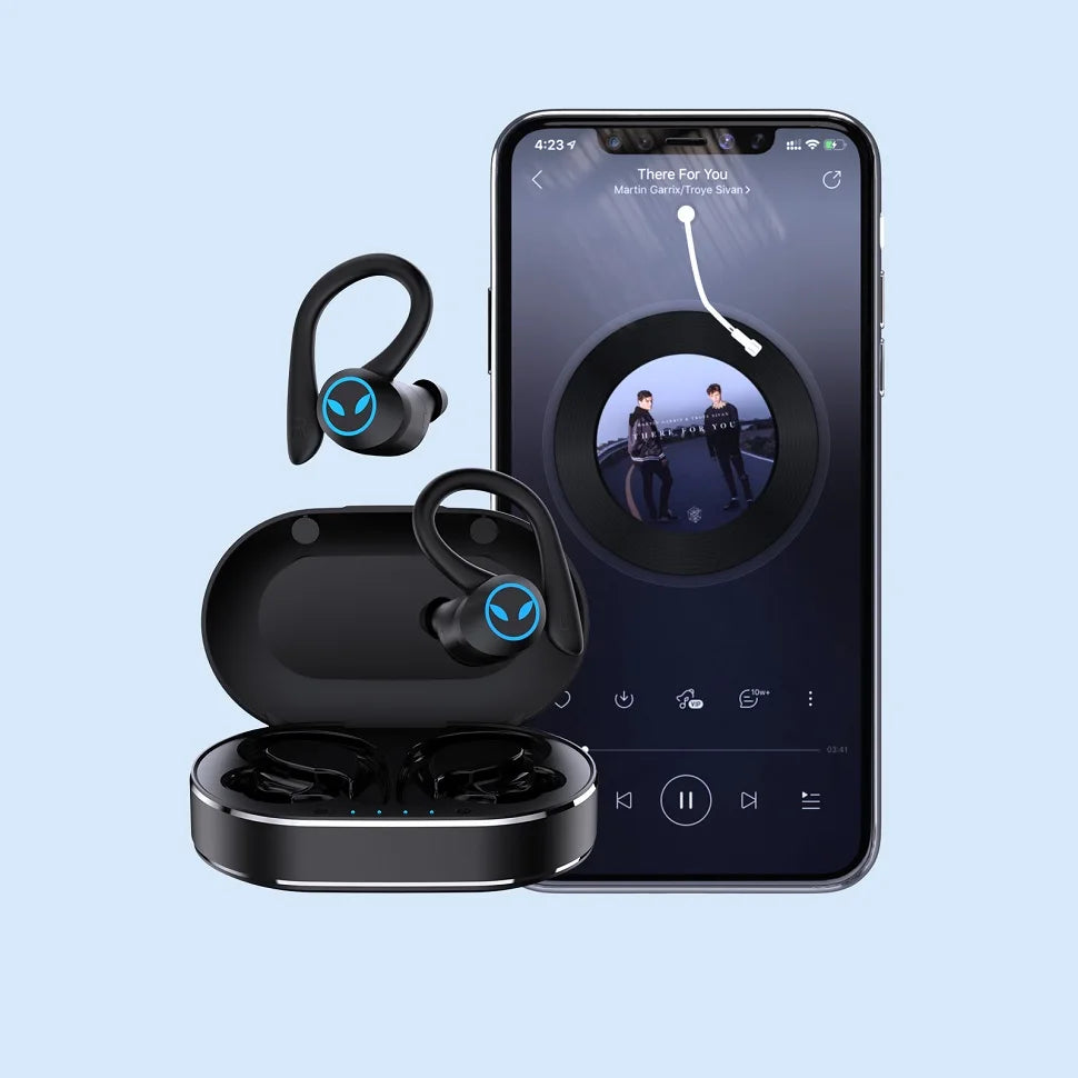 Écouteurs sans fil Bluetooth 5.4, oreillettes étanches IPX7, affichage LED, micro stéréo HD, pour Xiaomi iPhone