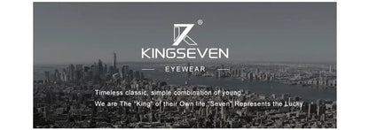 KINGSEVEN Polarized UV400 Vintage Sunglasses For Men Brand Wooden Flat Lens Square Frame Women Eye Protection Oculos Eyewear