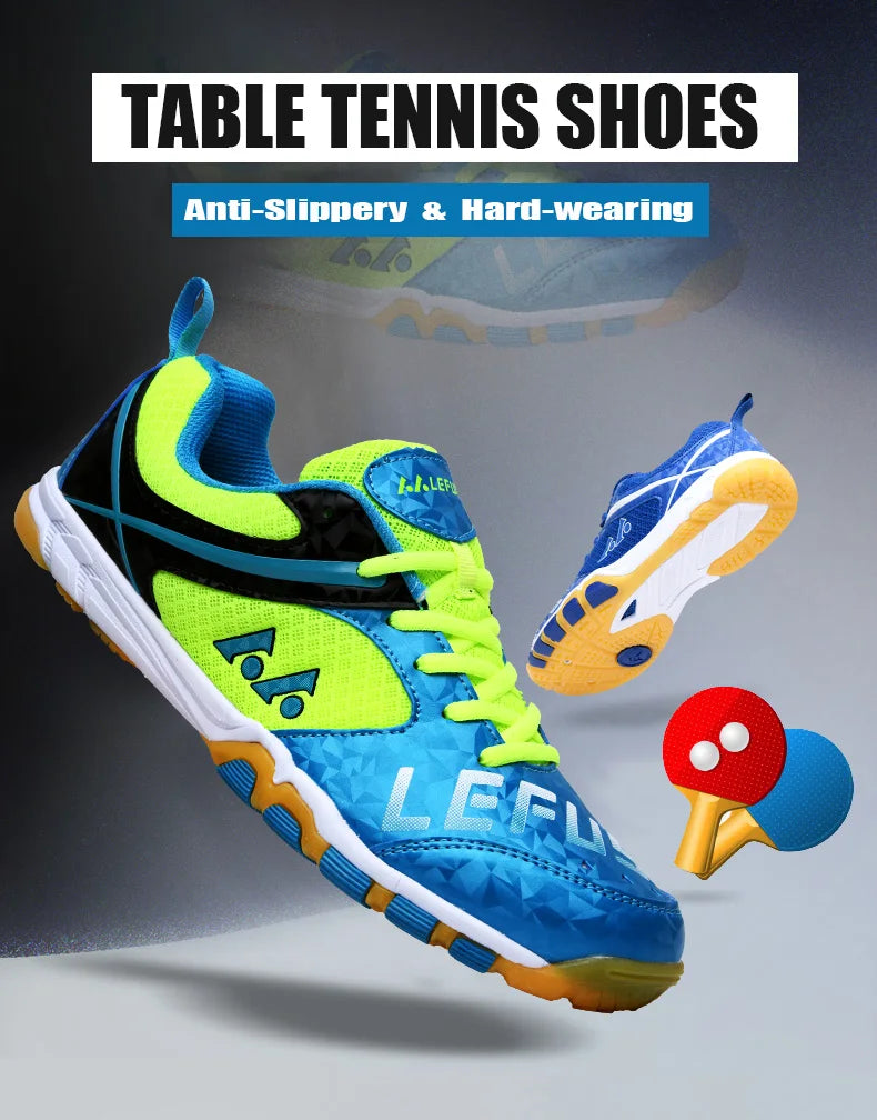 Men's Professional Table Tennis Shoes Couple Badminton Shoes Competition Tennis Training Sneakers Men's Sports Shoes Zapatillas