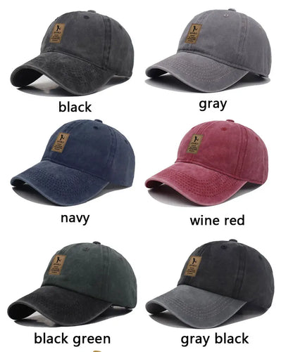 New Vintage Cotton Men Baseball Cap Hat Women Golf Caps For Women Snapback Cap Bone Summer Gorras Trucker Dad Men's Baseball Hat