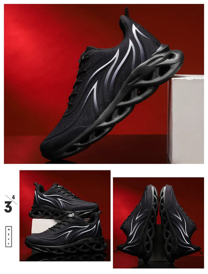 Chaussure sociale homme maille respirant confortable course chaussures de marche en plein air hommes chaussures de sport Zapatos Hombre 2025 meilleure vente