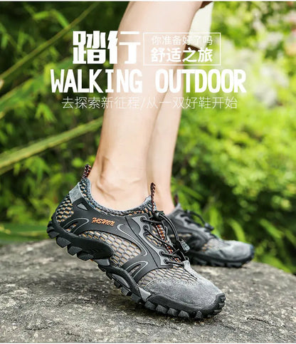 Męskie buty outdoorowe, rekreacyjne, turystyczne, plażowe, do brodzenia, szybkoschnące, do wspinaczki skałkowej