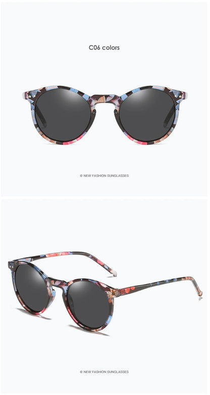 2025 Polarized Sunglasses Men Women Brand Designer Retro Round Sun Glasses Vintage Male Female Goggles UV400 Oculos Gafas De Sol