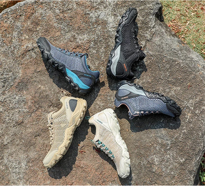HUMTTO Pantofi de drumeție pentru bărbați, pantofi respirabili pentru sporturi în aer liber, pantofi de alpinism, pantofi de vânătoare pentru femei, adidași de trekking, ghete până la gleznă, pantofi tactici