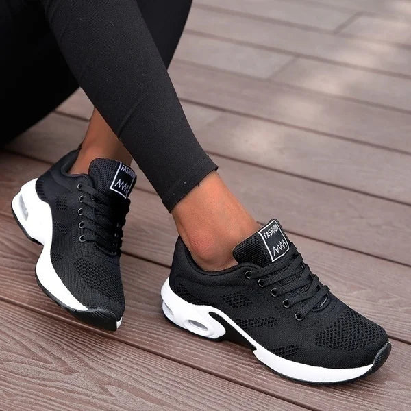 Damen-Laufschuhe, atmungsaktive Freizeitschuhe, leichte Outdoor-Sportschuhe, Freizeitschuhe zum Spazierengehen, Sneaker, Tenis-Feminino-Schuhe