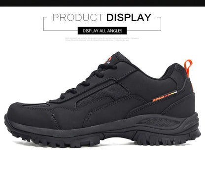 BONA New Designers Non-slip Wear-resistant Breathable Hiking Shoes Men Outdoor High-quality Jogging Walking Shoe Mansculino