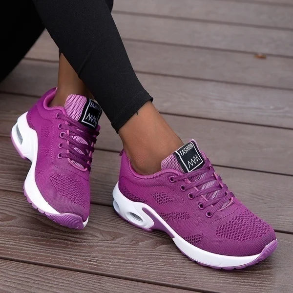 Damen-Laufschuhe, atmungsaktive Freizeitschuhe, leichte Outdoor-Sportschuhe, Freizeitschuhe zum Spazierengehen, Sneaker, Tenis-Feminino-Schuhe