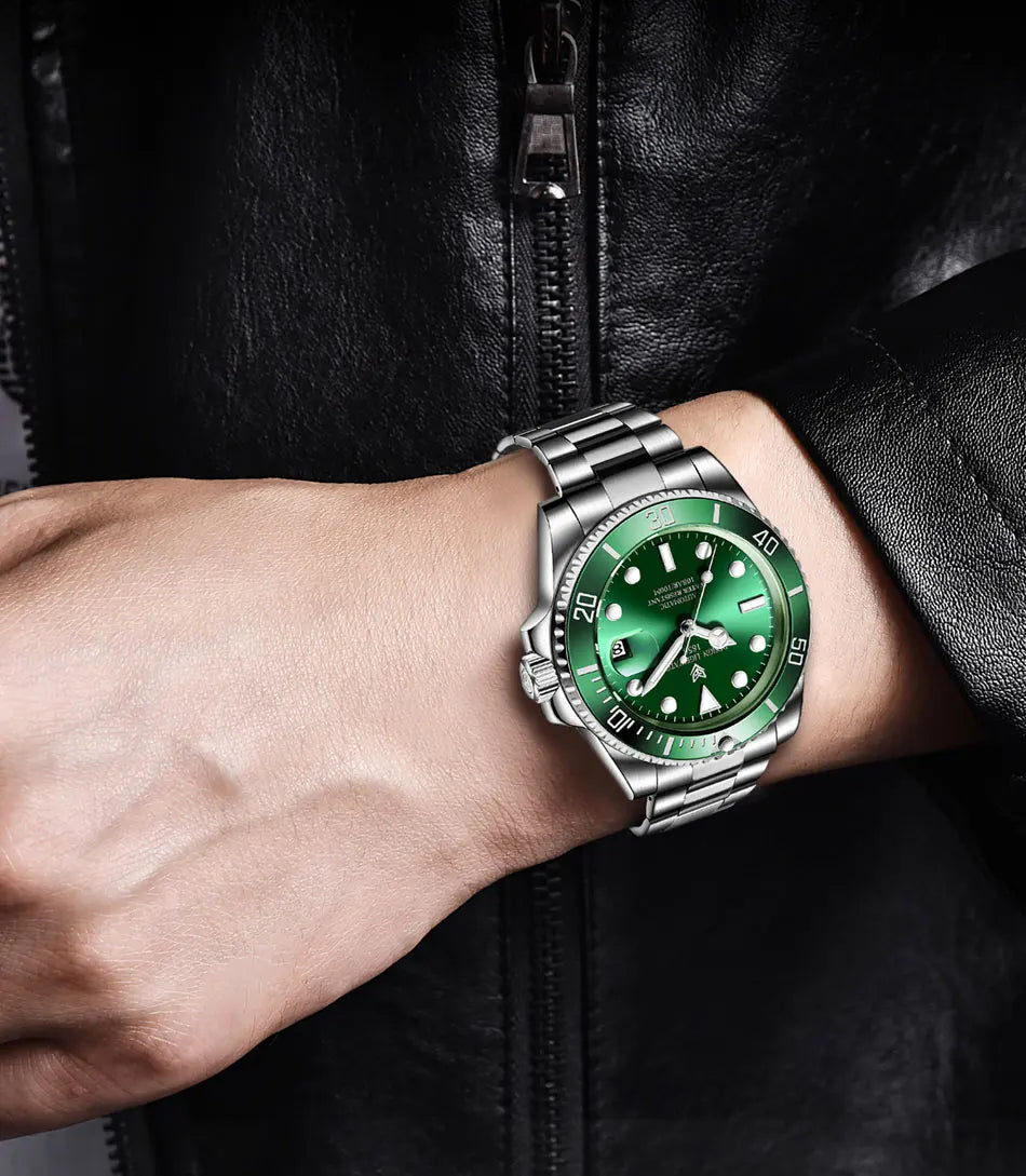 Orologi da polso meccanici da uomo LIGE, orologi da lavoro, orologi da uomo impermeabili, orologi sportivi automatici da uomo, Relogios Masculino