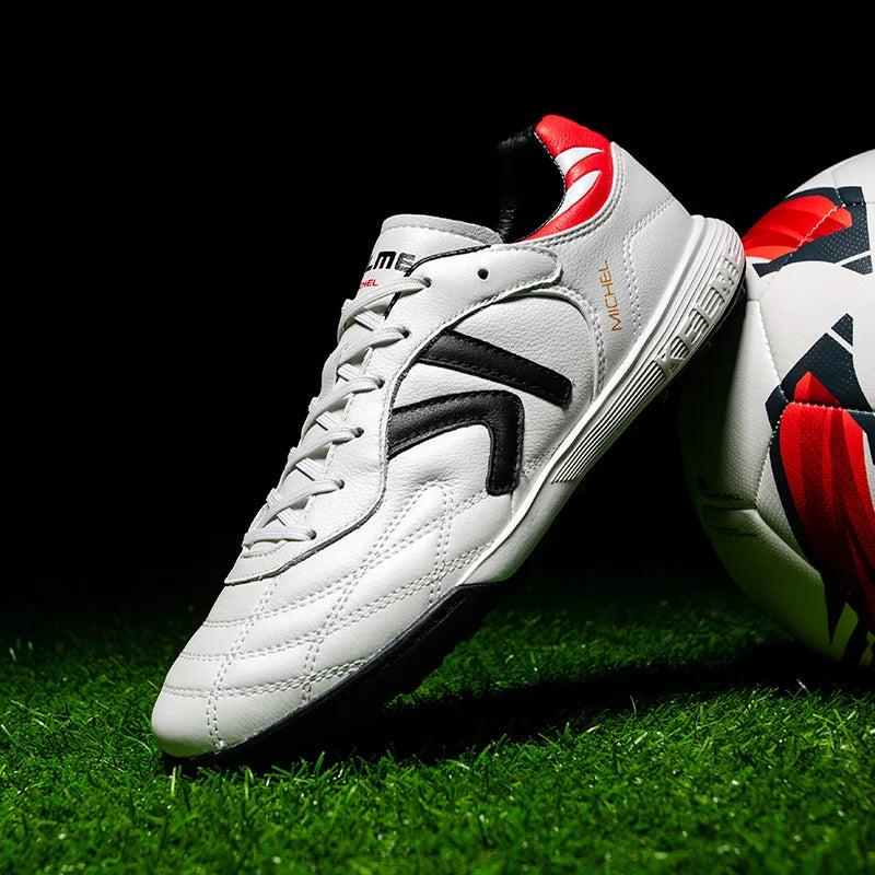 Fotbalové kopačky KELME TF, kopačky z telecí kůže, profesionální futsalové kopačky, originální tréninkové tenisky na fotbal ZX80011017