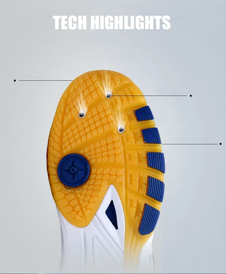 Men's Professional Table Tennis Shoes Couple Badminton Shoes Competition Tennis Training Sneakers Men's Sports Shoes Zapatillas
