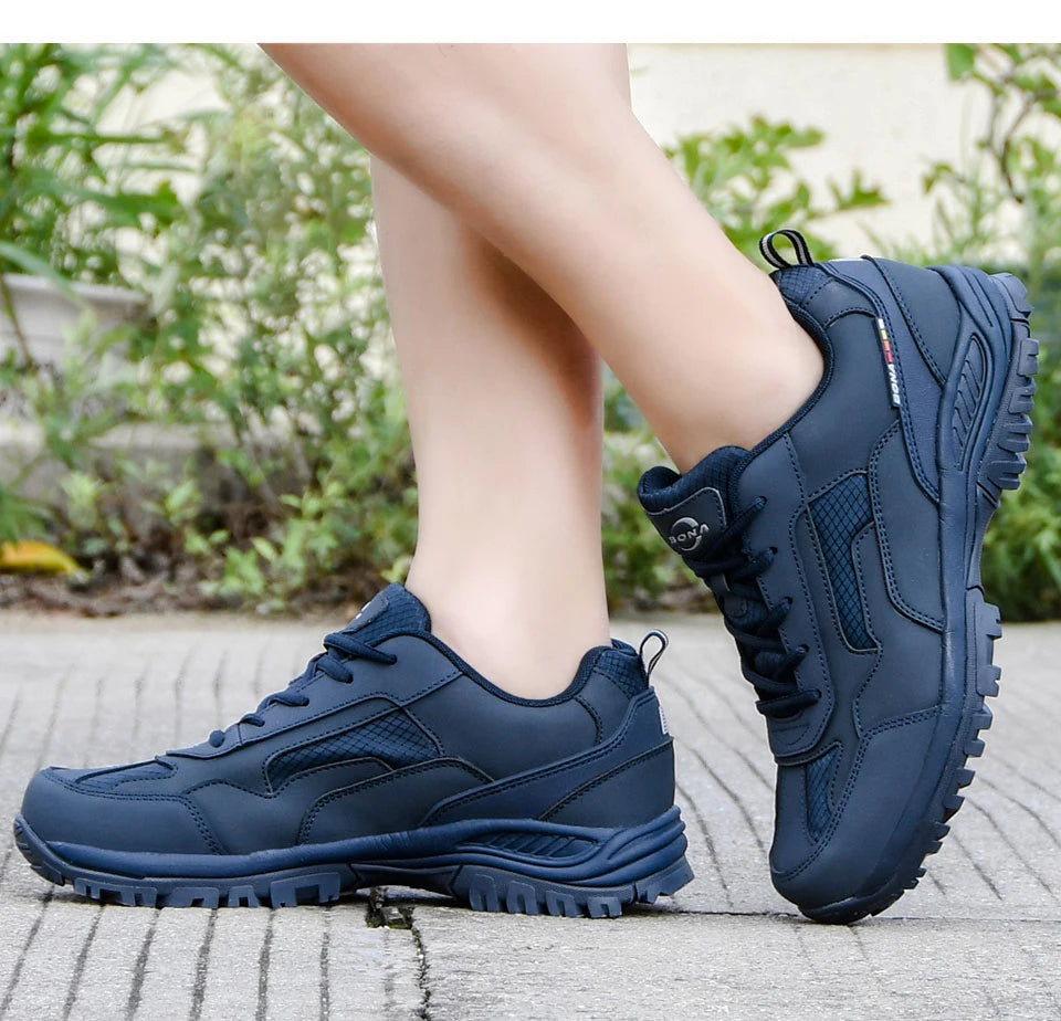 BONA New Designers Non-slip Wear-resistant Breathable Hiking Shoes Men Outdoor High-quality Jogging Walking Shoe Mansculino