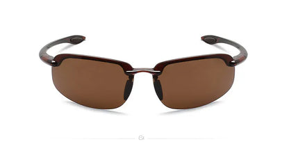 JULI Sports Sunglasses for Men Women TR90 Rimless Frame UV400 Protection for Cycling Running Fishing Baseball Driving 8001