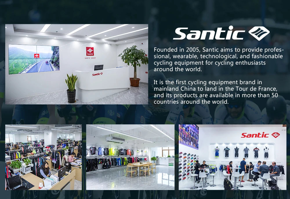 Santic herre-cykelsko med ny glasfiber-nylon-sål – Outdoor Pro landevejs-racersko med autolås til landevejscykling