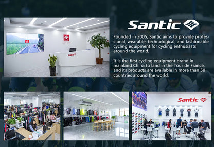 Santic herre-cykelsko med ny glasfiber-nylon-sål – Outdoor Pro landevejs-racersko med autolås til landevejscykling