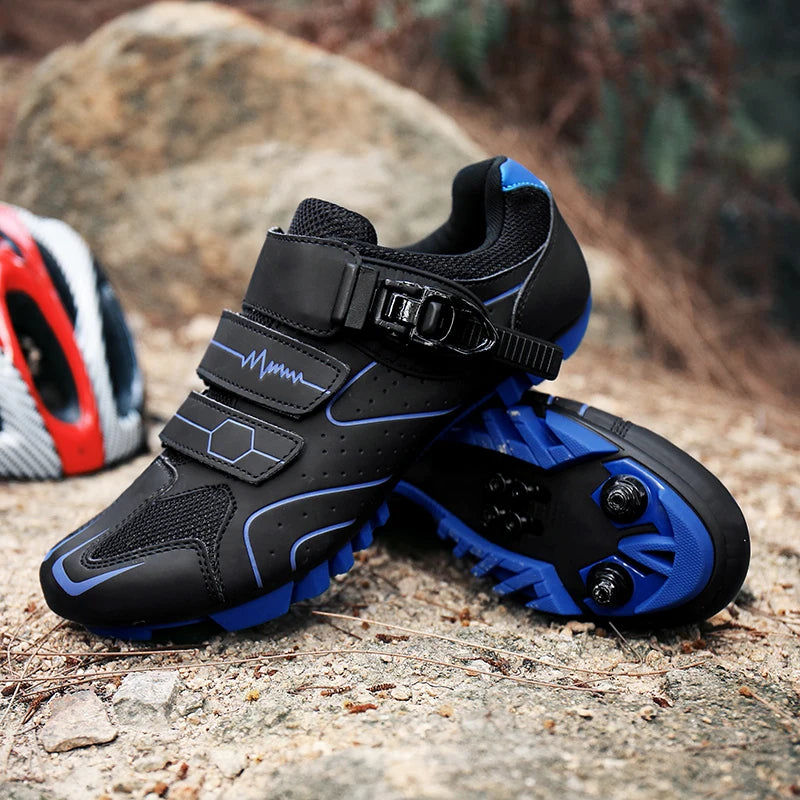 Professionelle selbstsichernde Fahrradschuhe für den Outdoor-Einsatz, MTB-Pedale, Fahrradschuhe, rutschfeste Sneaker, Rennradschuhe, SPD-Cleat-Schuhe