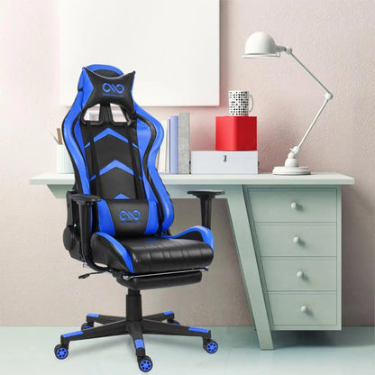 Chaise de bureau en cuir Joylive, chaise de jeu WCG, chaise ergonomique pour ordinateur, pivotante, inclinable, pour salle de jeu