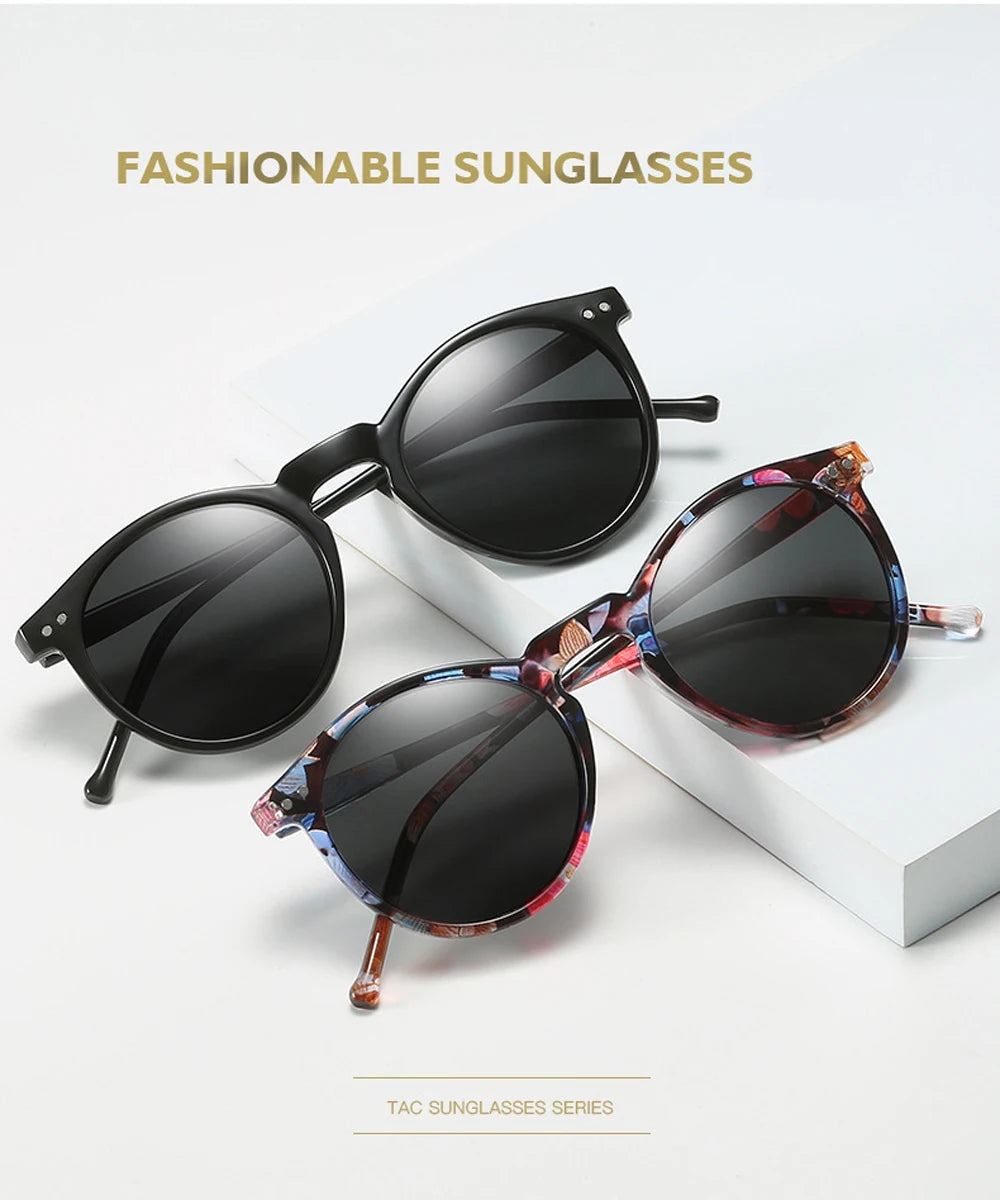2025 Polarized Sunglasses Men Women Brand Designer Retro Round Sun Glasses Vintage Male Female Goggles UV400 Oculos Gafas De Sol