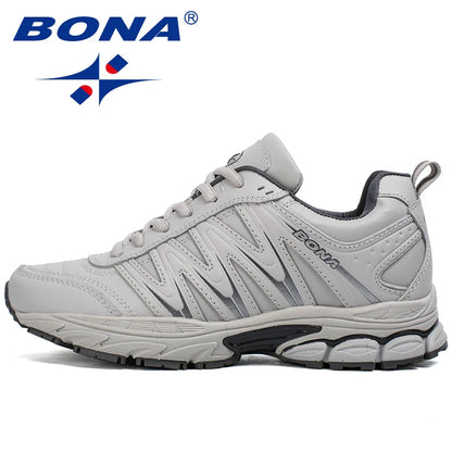 BONA – nowe, modne damskie buty do biegania, sznurowane buty sportowe, buty do joggingu i spacerów na świeżym powietrzu, wygodne trampki dla kobiet