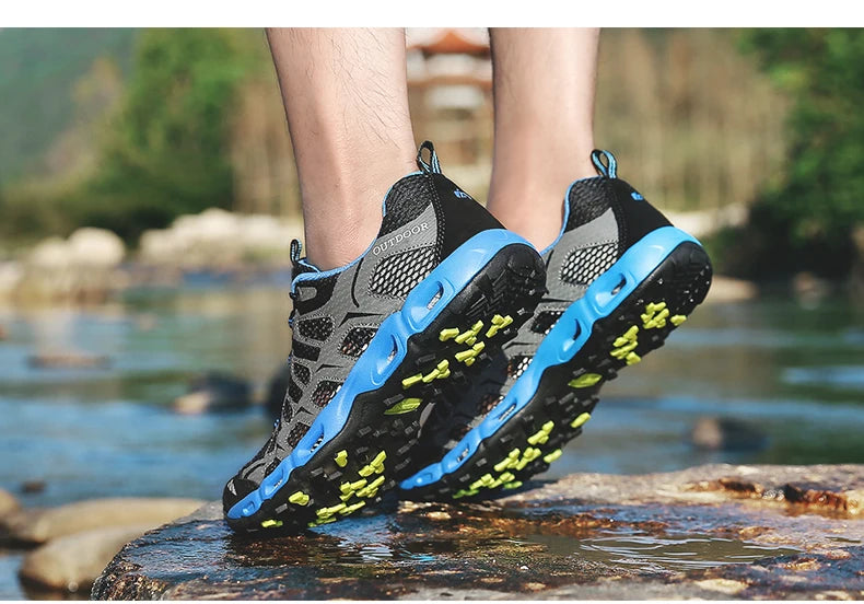 MIXIDELAI Neue Sommer-Sneaker für Herren, modische Frühlings-Outdoor-Schuhe, bequeme Herren-Freizeitschuhe aus Mesh, Größen 39–46