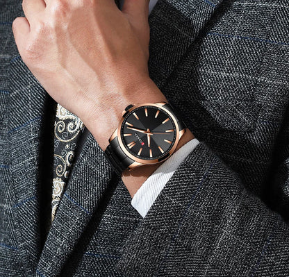 Orologio da uomo CURREN – Modello di lusso, impermeabile, stile militare, in acciaio inossidabile – Orologio da polso sportivo (cod. 8322)